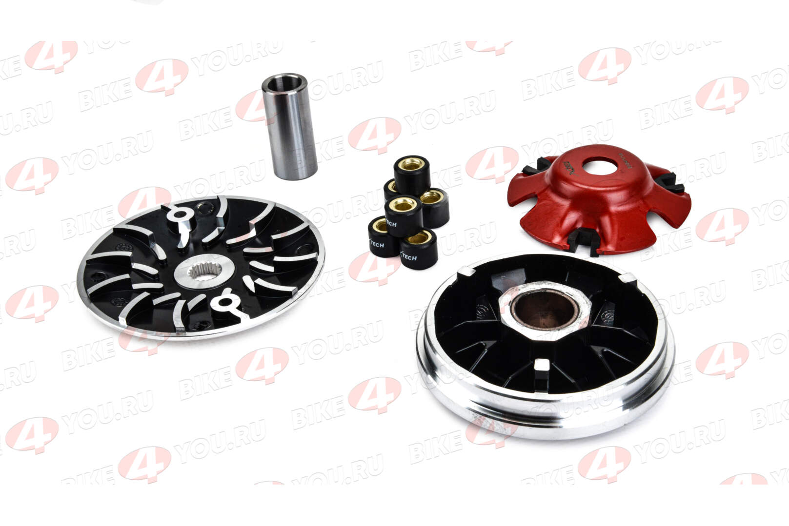 Вариатор в сборе 161QMK 200см3 с реверсом X-tech