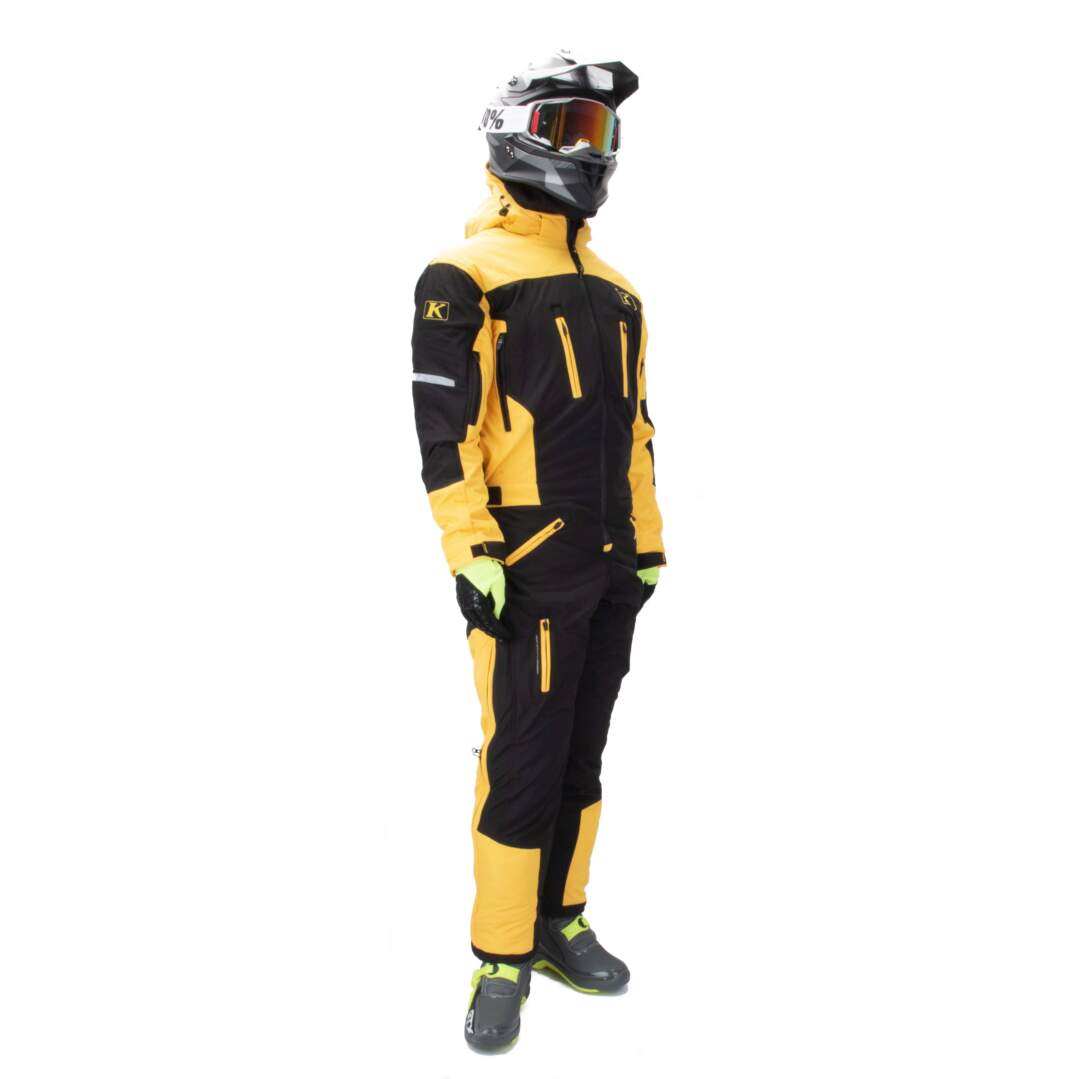 Комбинезон для снегохода KLIM №3 yellow (текстиль) (M)