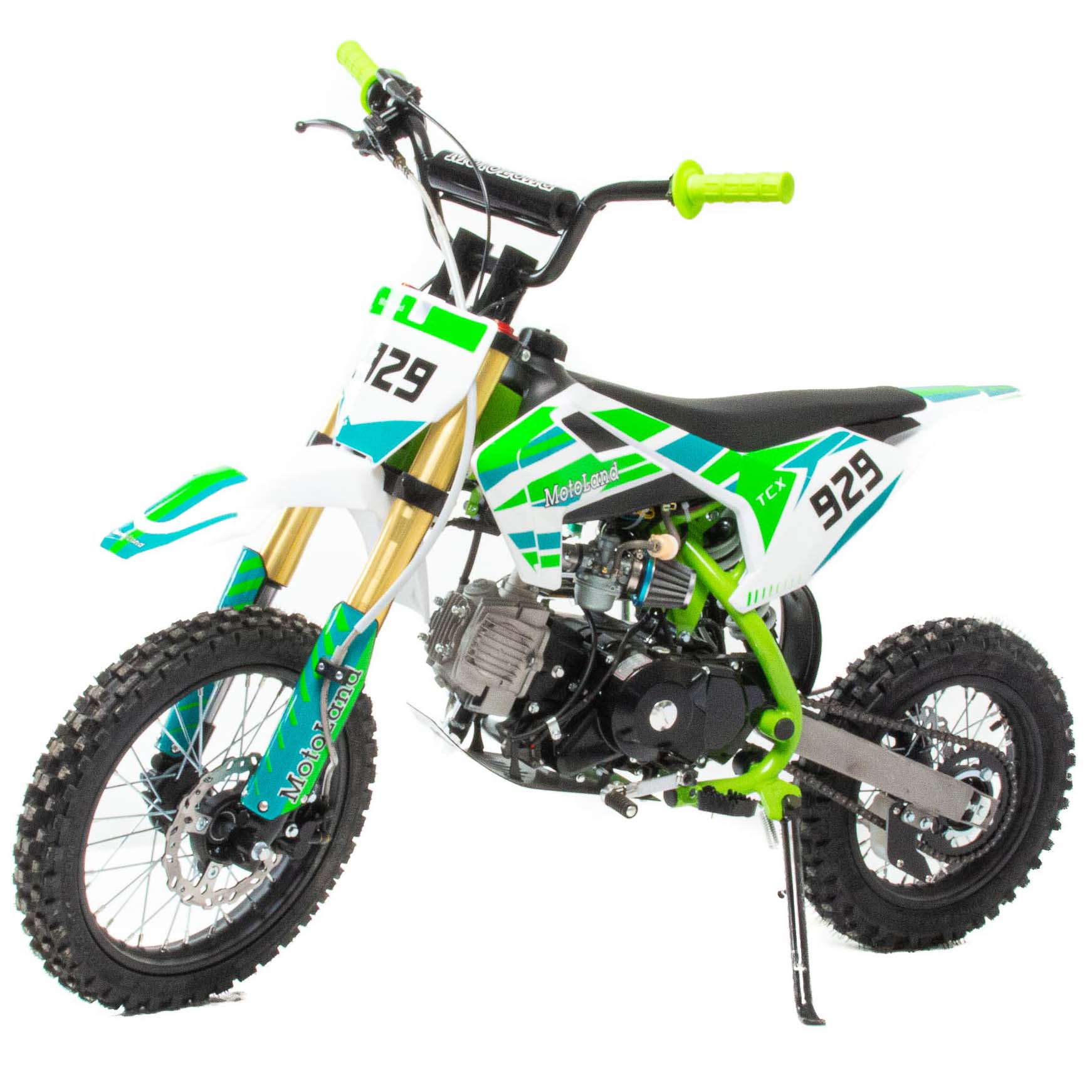 Питбайк  Motoland TCX125 E 14/12 зеленый