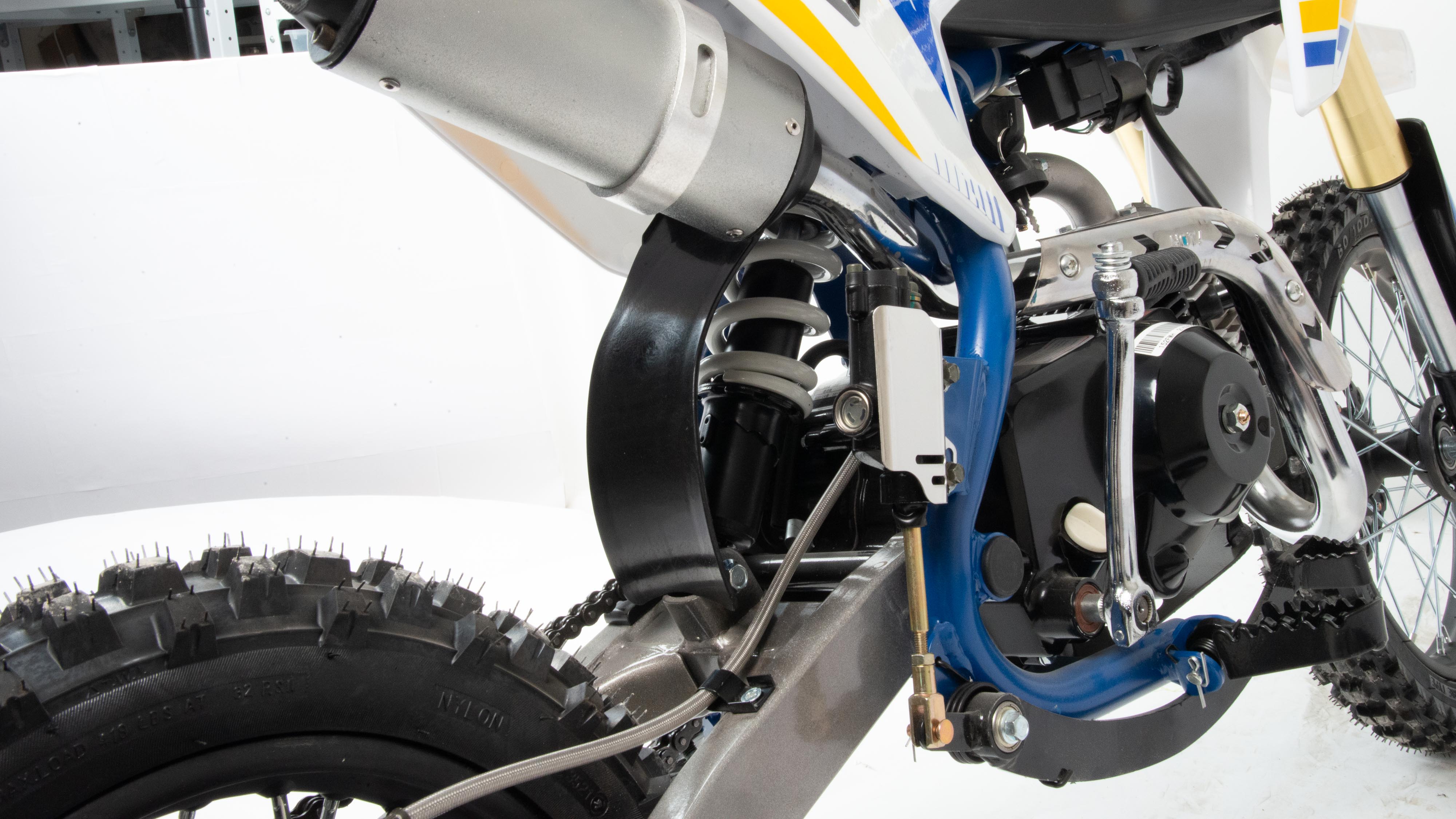 Питбайк  Motoland TCX125 E 14/12 синий