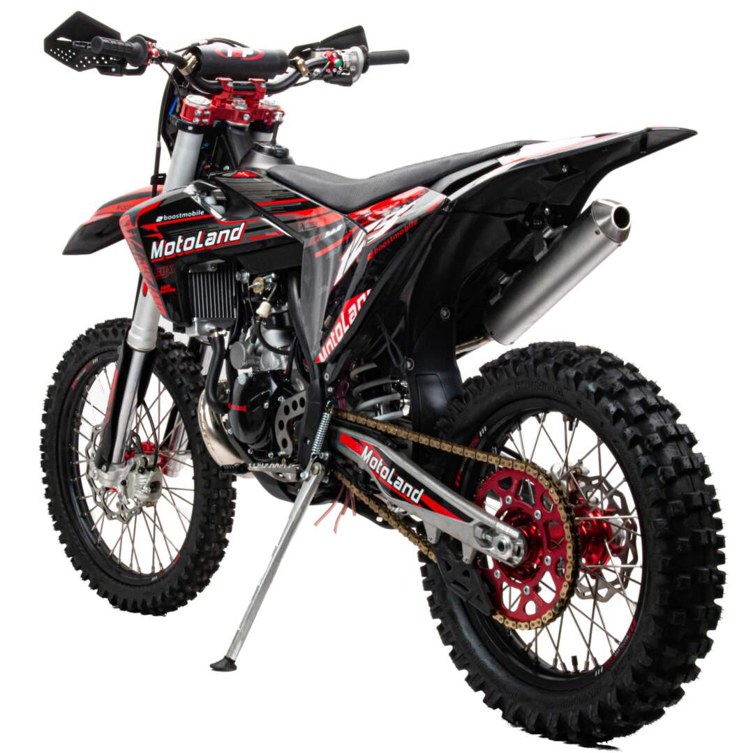 Мотоцикл Кросс Motoland XT 250 ST (1E66MM 2-STROKE) красный РАСПРОДАЖА